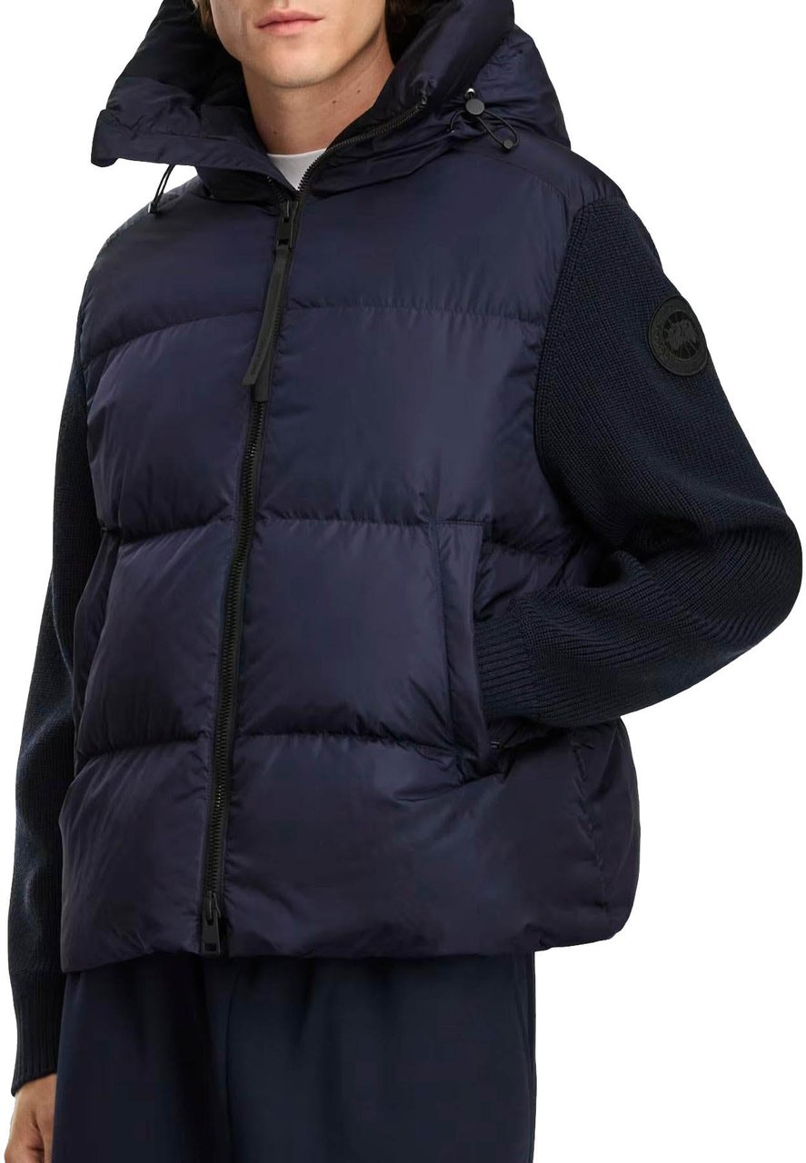 Canada Goose Heren Hybridge Grove Knit Hoody Blauw