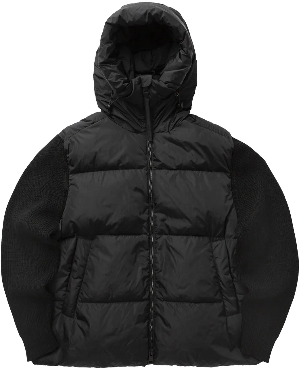 Canada Goose HYBRIDE GROVE KNIT HOODIE Zwart