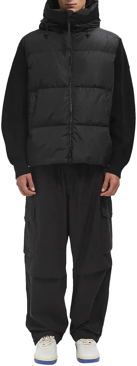 Canada Goose HYBRIDE GROVE KNIT HOODIE Zwart