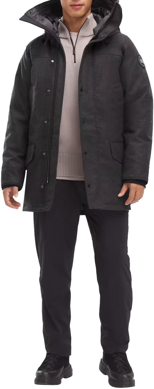 Canada Goose Langford Black Label Grey Zwart