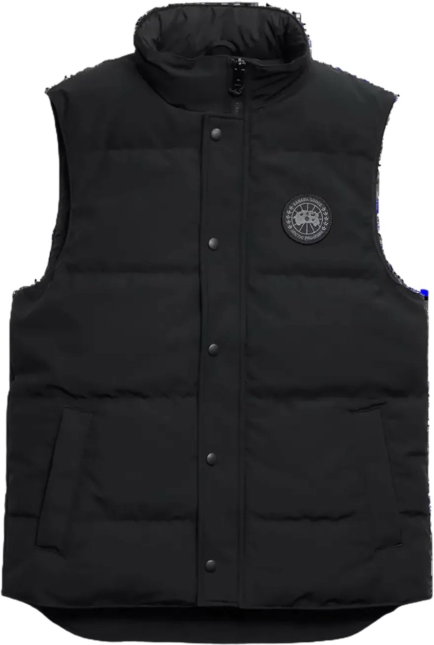Canada Goose Garson herenvest Black Label zwart Zwart