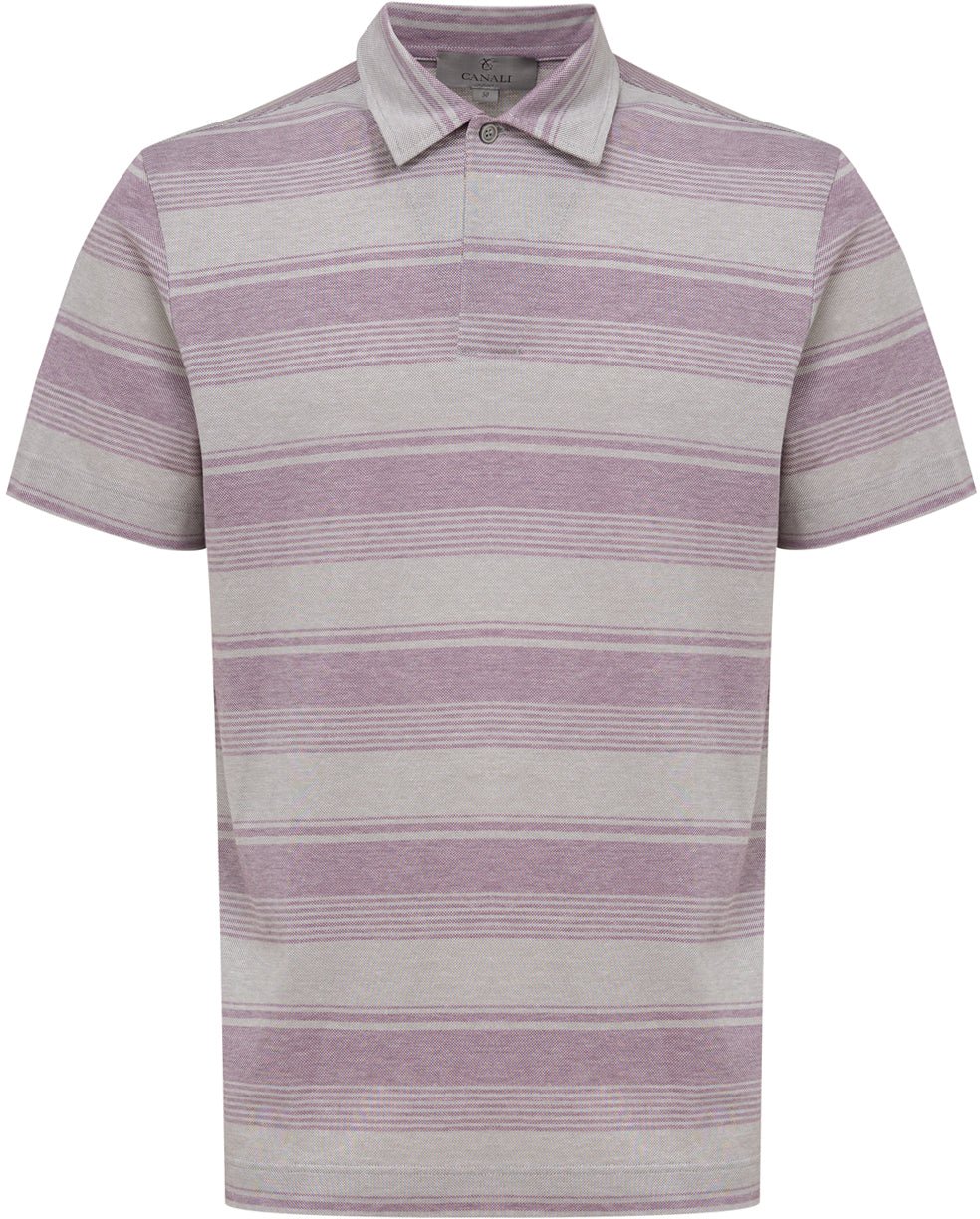 Canali Polo Shirts Grey Divers
