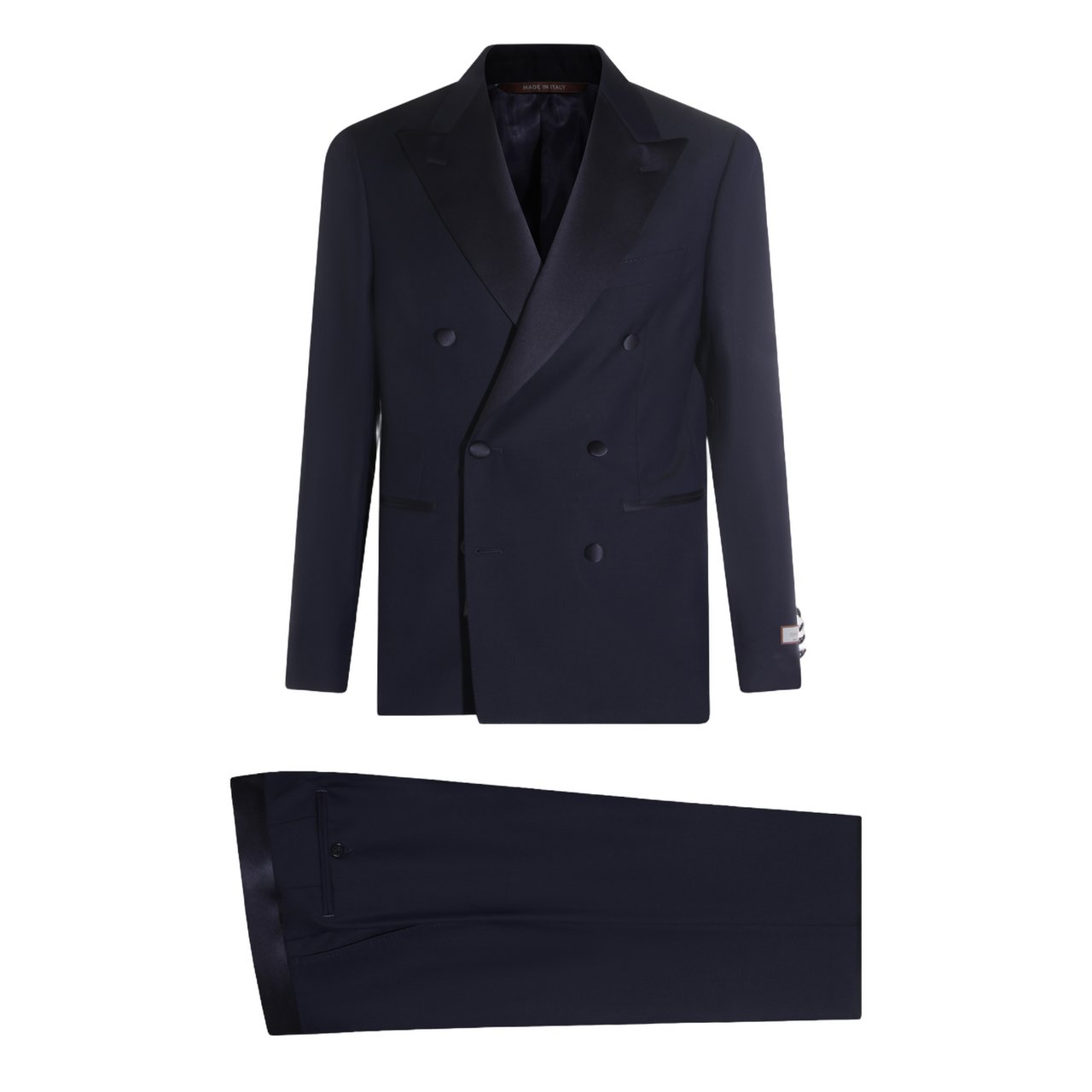 Canali Tailored White Dress Shirt Wit