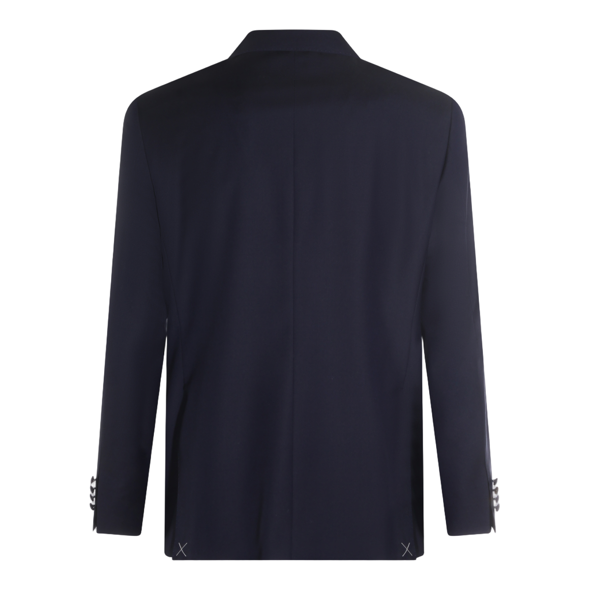 Canali Tailored White Dress Shirt Wit