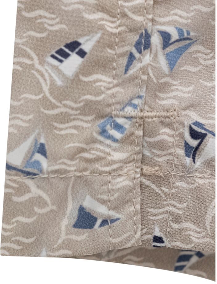 Canali Beige Polyester Swim Shorts Beige