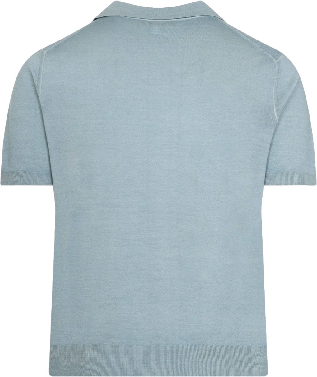Canali Wool And Silk Polo Divers