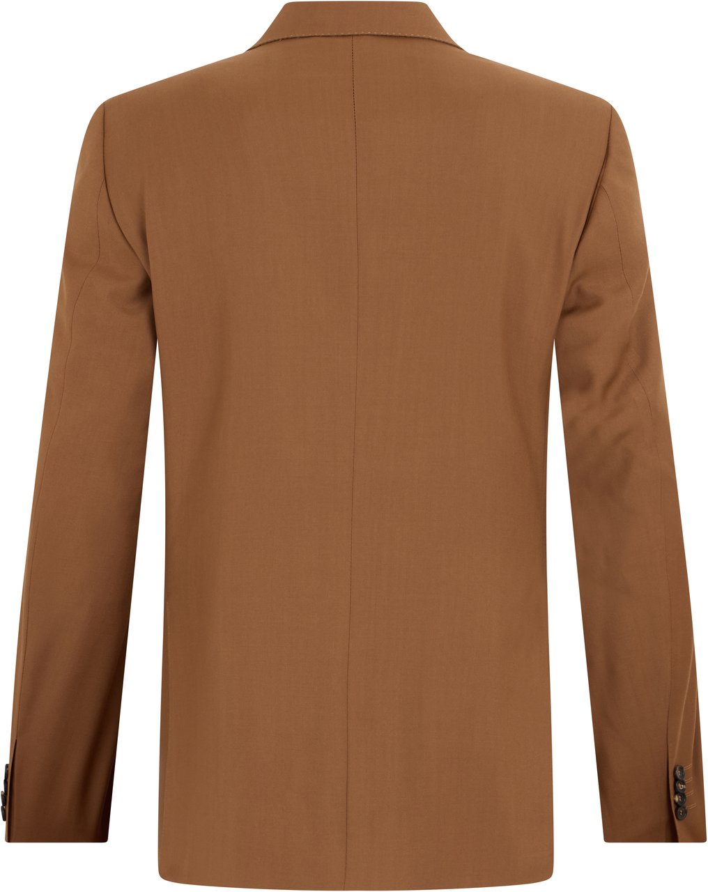 Canali Double-breasted wool jacket Bruin