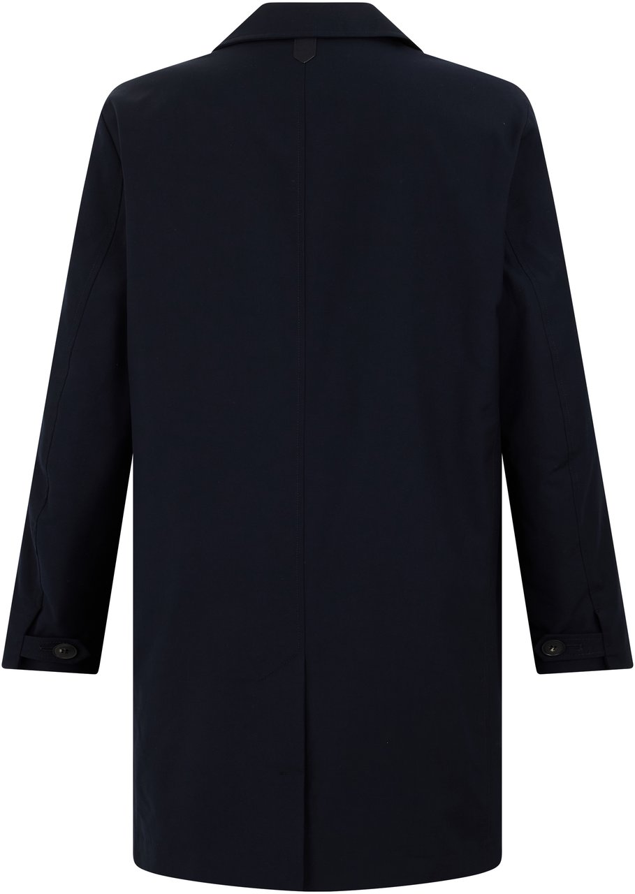 Canali Classic trench Blauw