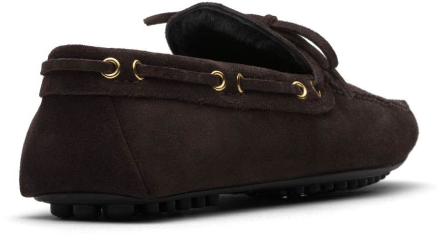 Car Shoe Flat Shoes Brown Bruin