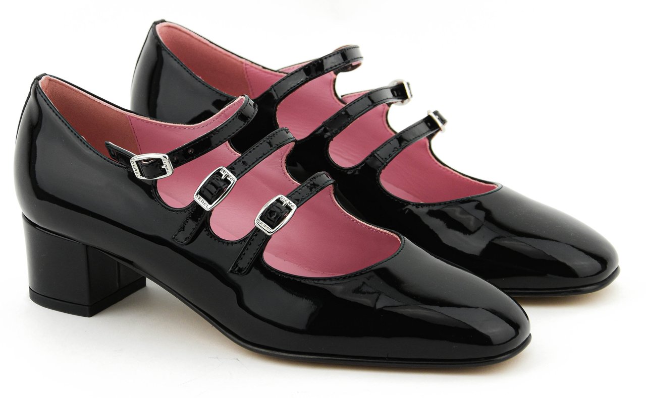 Carel Kina Ballerina Black Zwart