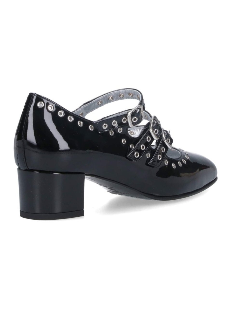 Carel Mary Jane "Camden" Pumps In Black Patent Leather Zwart