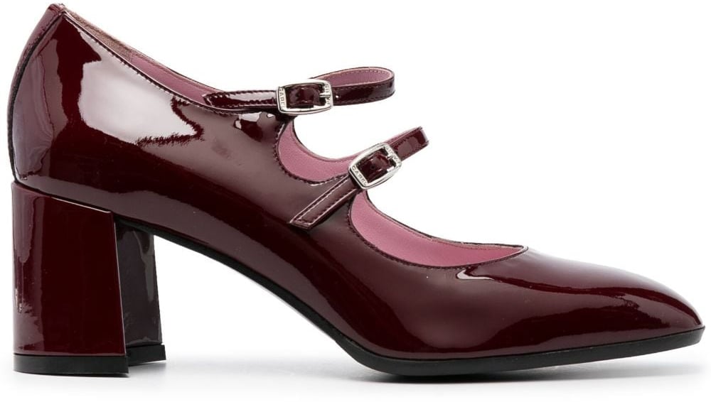 Carel Paris With Heel Bordeaux Rood