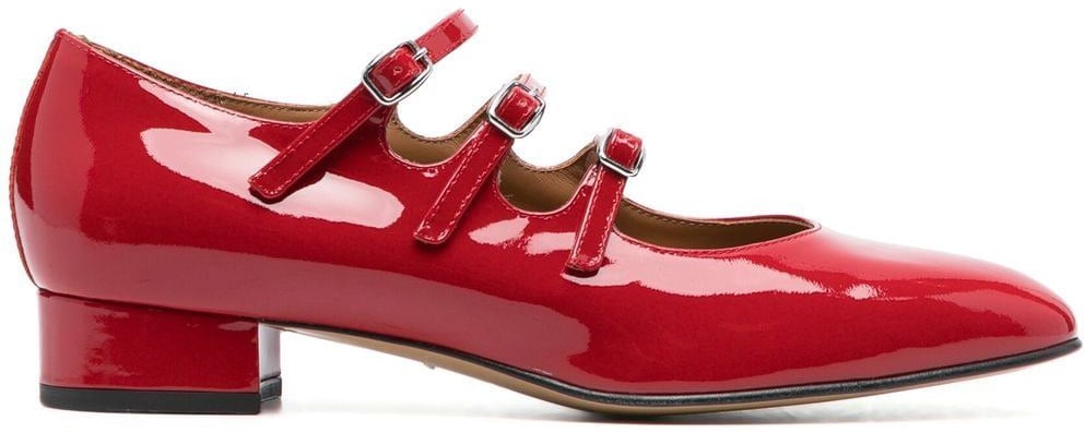 Carel Paris Flat Shoes Red Rood