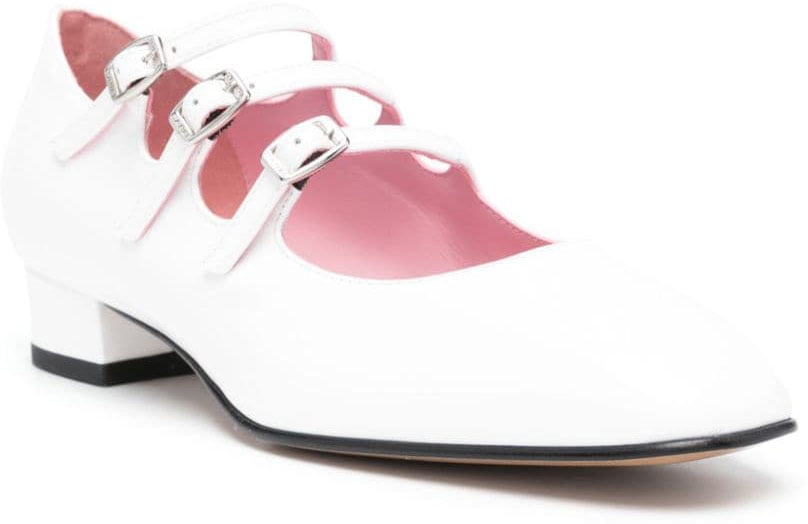 Carel Paris Flat Shoes White Wit