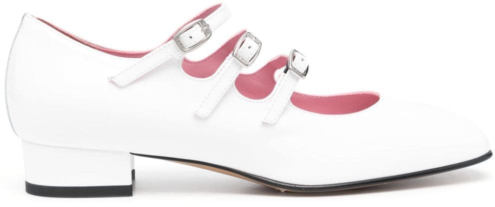 Carel Paris Flat Shoes White Wit