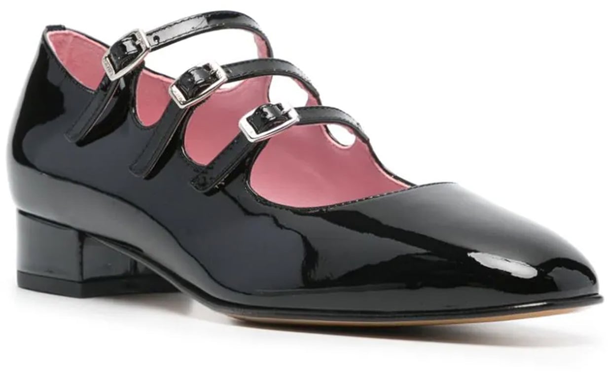 Carel Paris With Heel Black Zwart