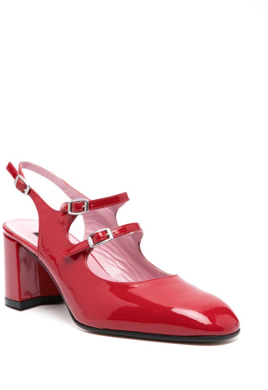 Carel Paris With Heel Red Rood