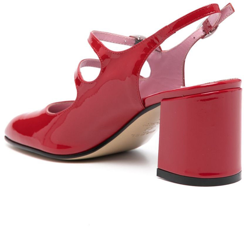 Carel Paris With Heel Red Rood