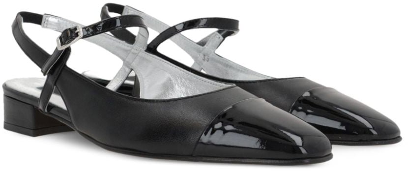 Carel Paris Flat Shoes Black Zwart