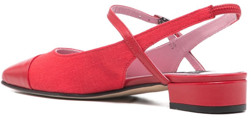Carel Paris Flat Shoes Red Rood