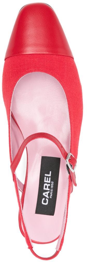 Carel Paris Flat Shoes Red Rood