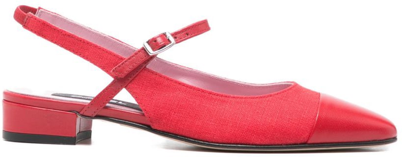 Carel Paris Flat Shoes Red Rood