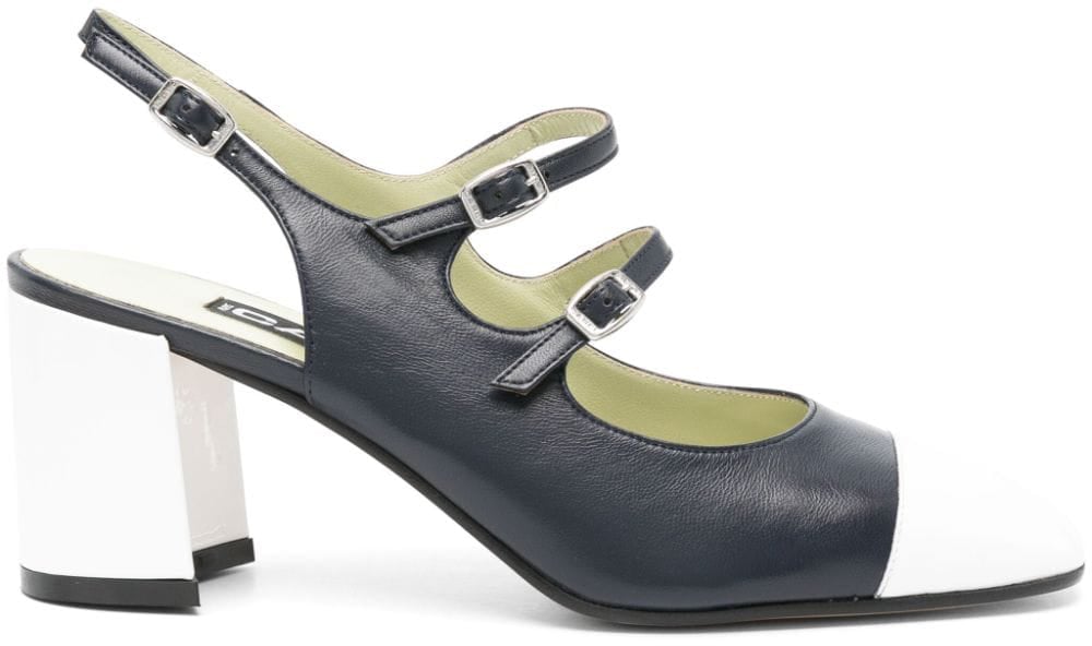 Carel Paris With Heel Blue Blauw