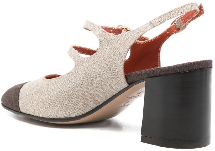 Carel Paris With Heel Brown Bruin