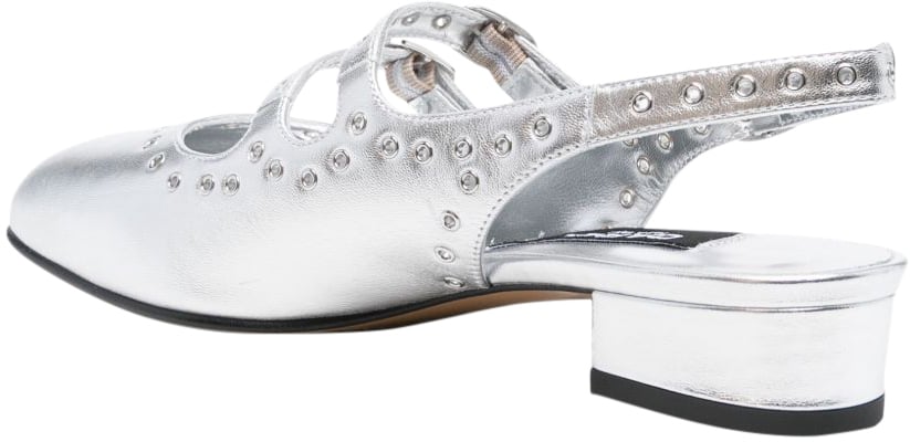 Carel Paris Flat Shoes Silver Zilver