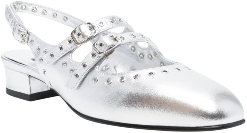 Carel Paris Flat Shoes Silver Zilver