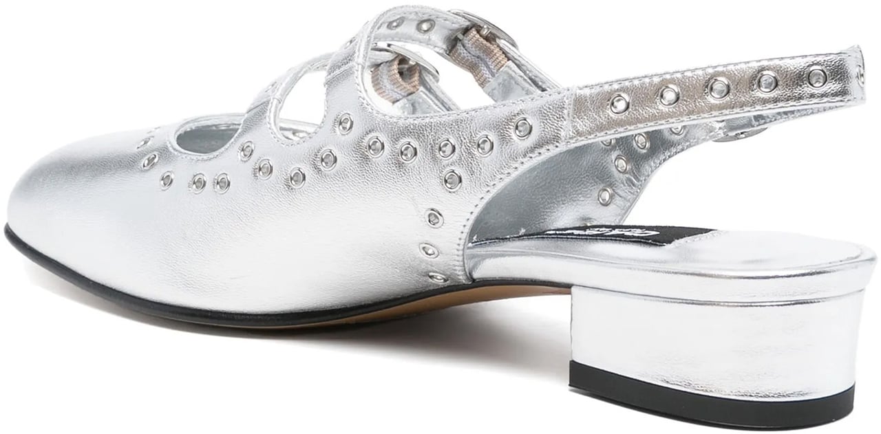 Carel Paris With Heel Silver Zilver