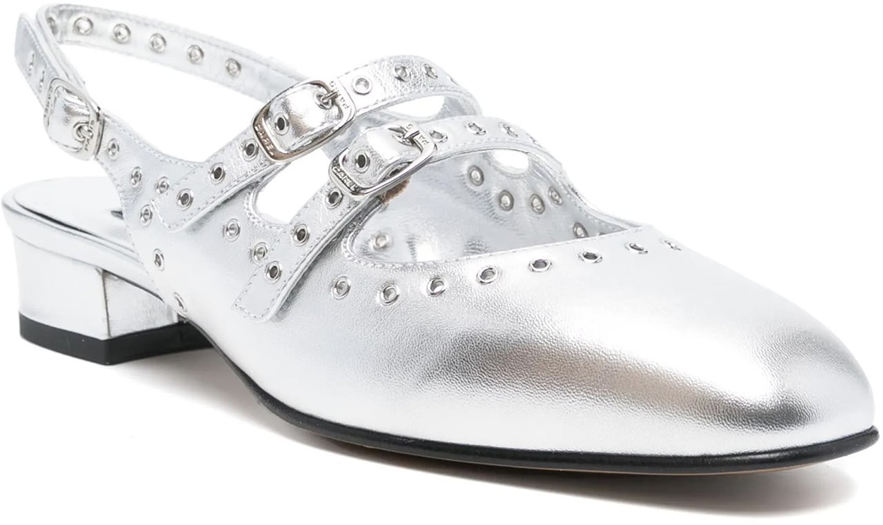 Carel Paris With Heel Silver Zilver