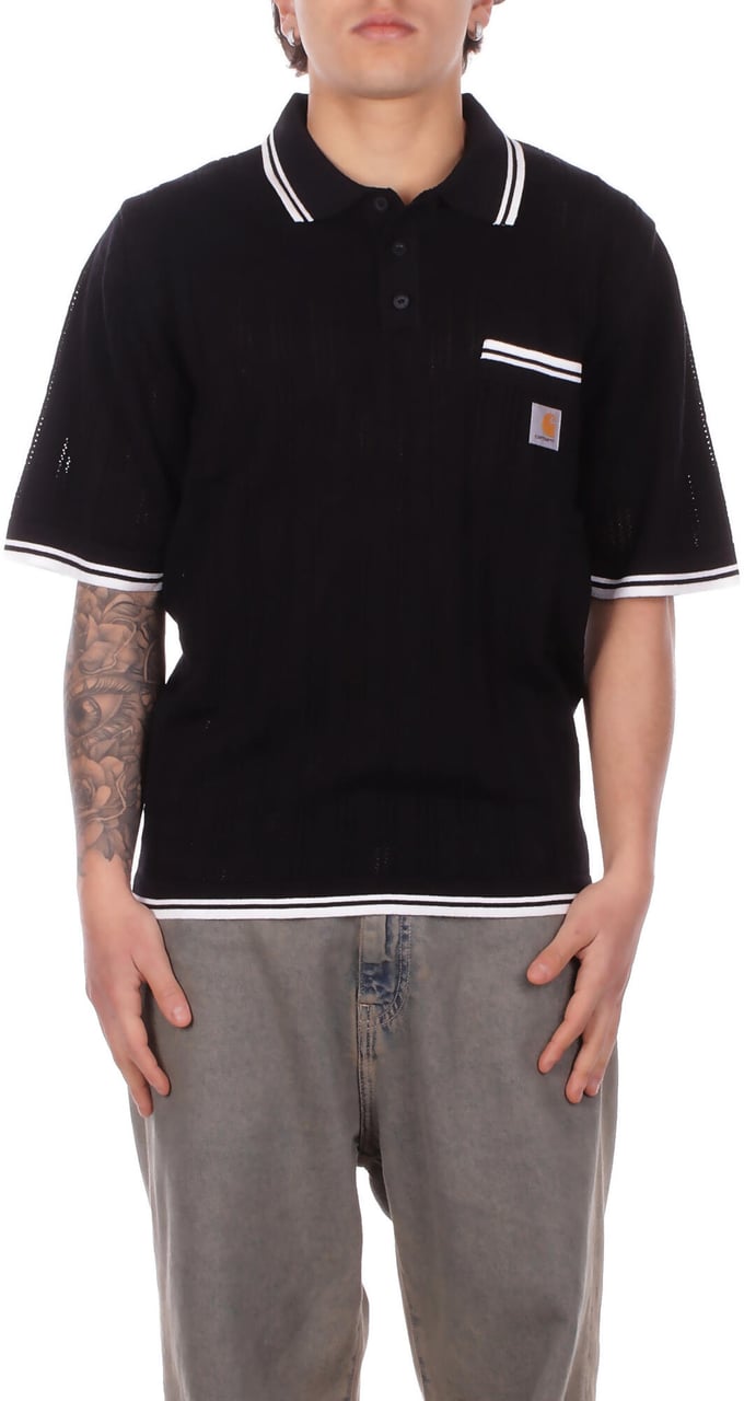 Carhartt T-Shirts And Polos Black Zwart