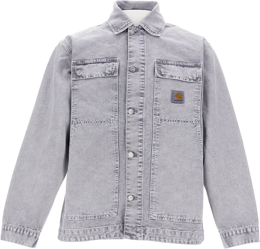 Carhartt Black OG Arctic Dearborn Jacket Grijs