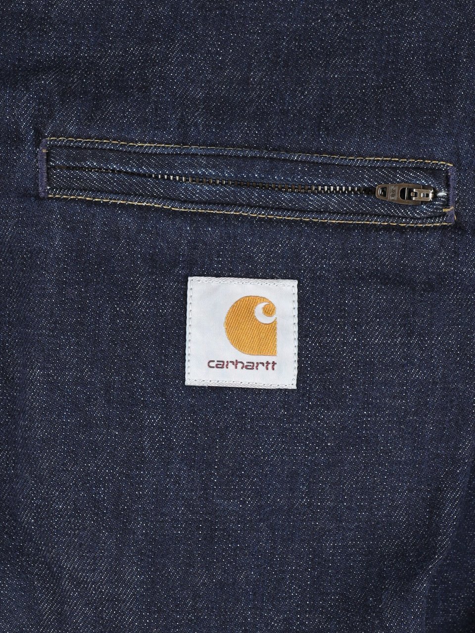 Carhartt Blue OG Detroit Classic Collar Jacket Blauw