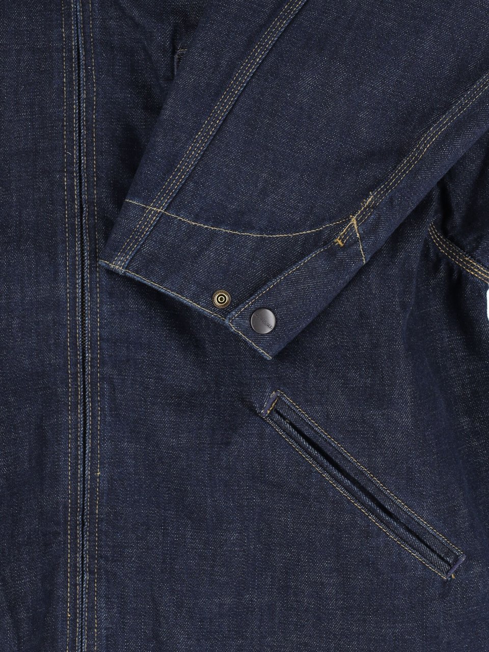 Carhartt Blue OG Detroit Classic Collar Jacket Blauw