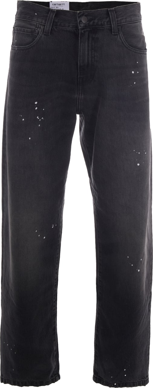 Carhartt Jeans Black Zwart