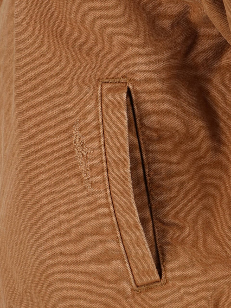 Carhartt Brown OG Santa Fe Organic Jacket Bruin