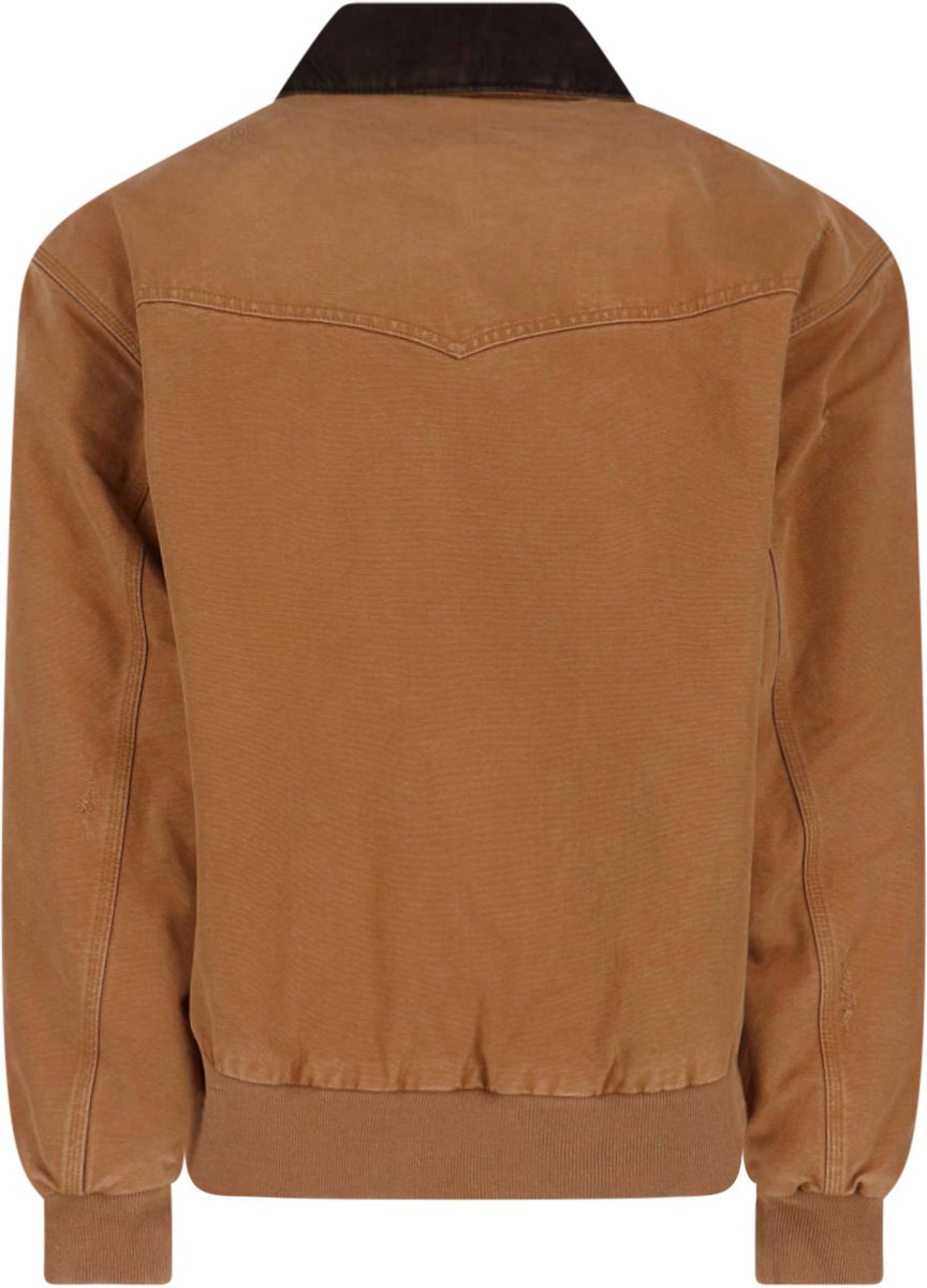 Carhartt Brown OG Santa Fe Organic Jacket Bruin