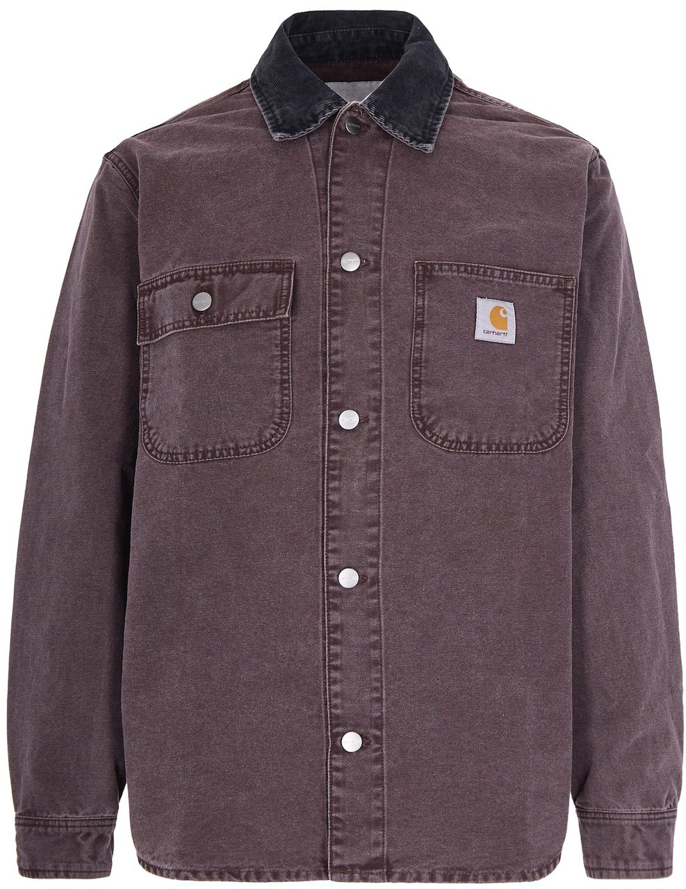 Carhartt Shirts Palisander/Black Bruin