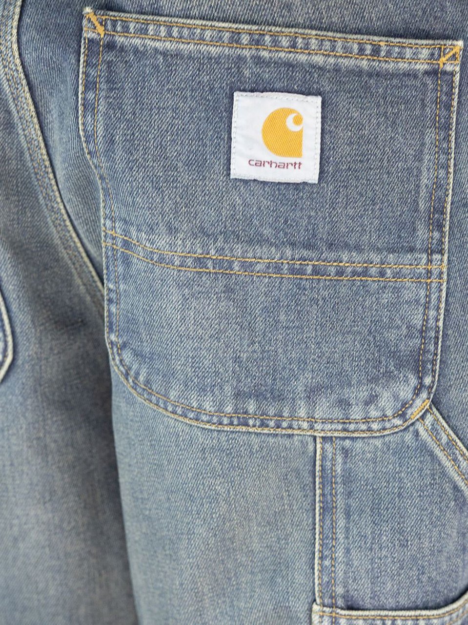 Carhartt Jeans Light Blue Blauw