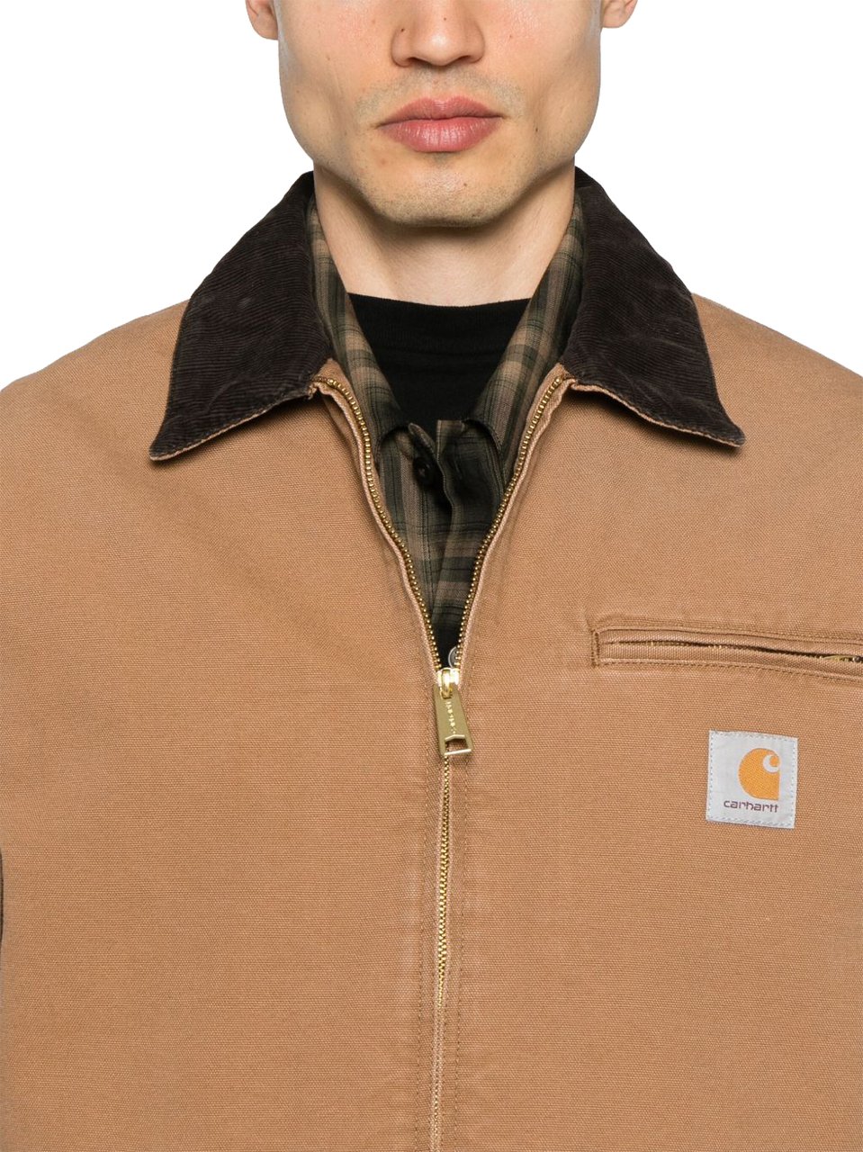 Carhartt Coats Brown Beige