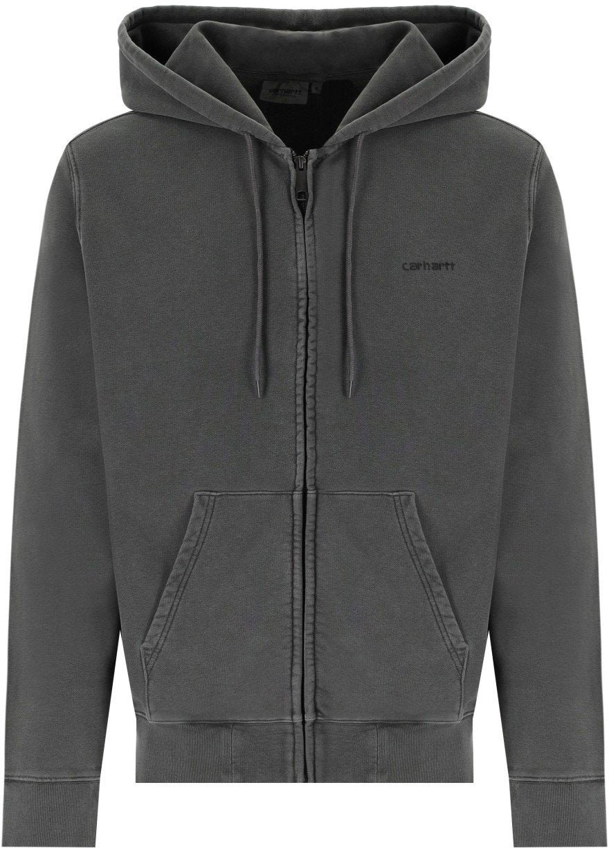 Carhartt CARHARTT WIP DUSTER SCRIPT HOODIE Zwart