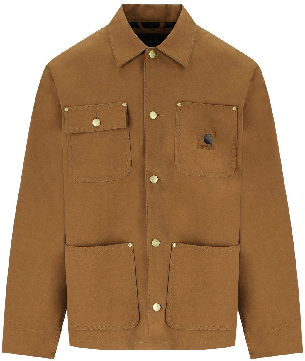 Carhartt CARHARTT WIP MICHIGAN ARTIFICIAL SUEDE HAMILTON COAT Bruin