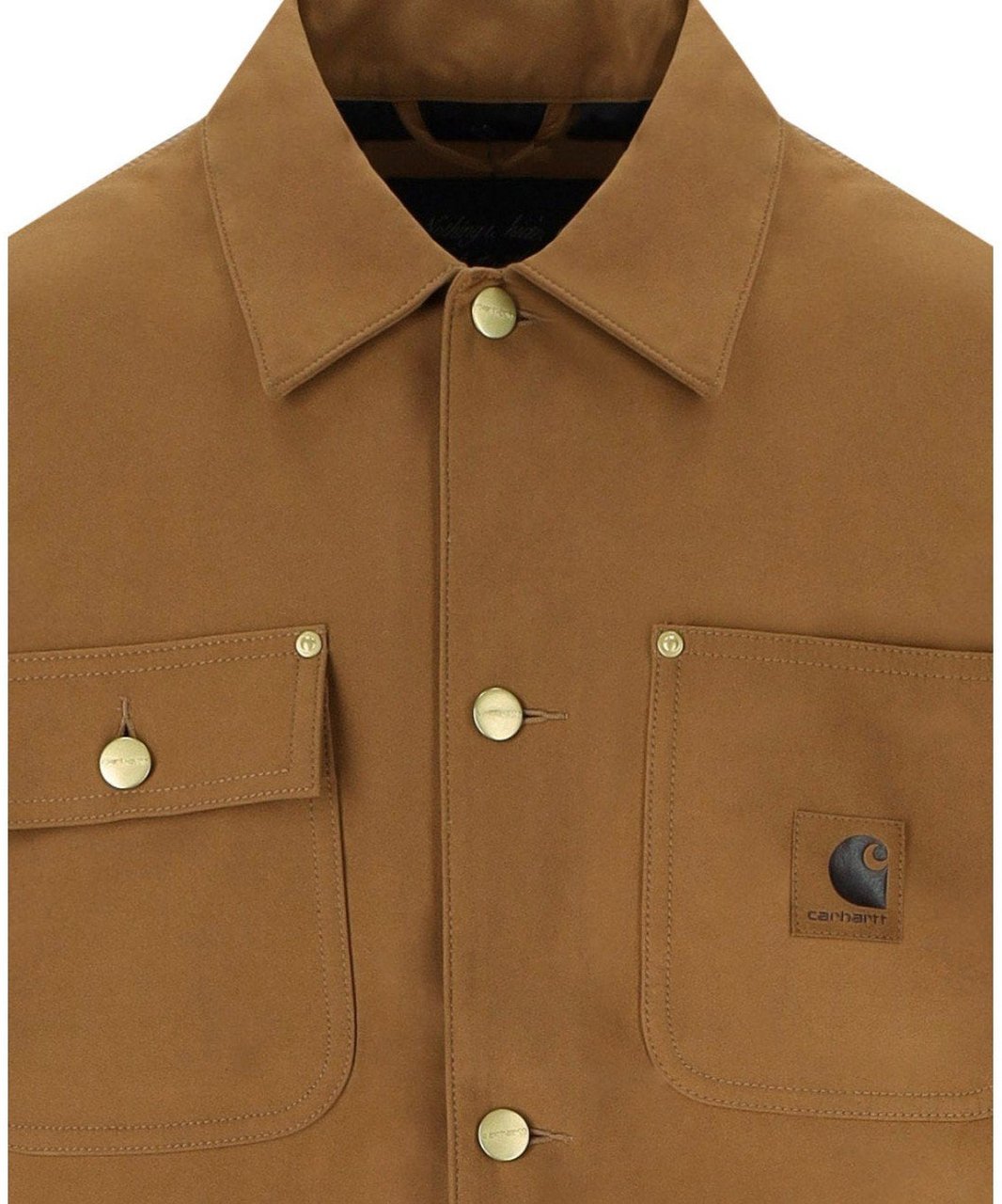 Carhartt CARHARTT WIP MICHIGAN ARTIFICIAL SUEDE HAMILTON COAT Bruin