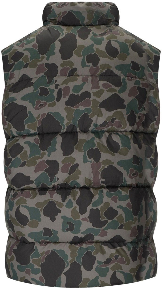 Carhartt CARHARTT WIP SPRINGFIELD CAMO DUCK GREY VEST Grijs