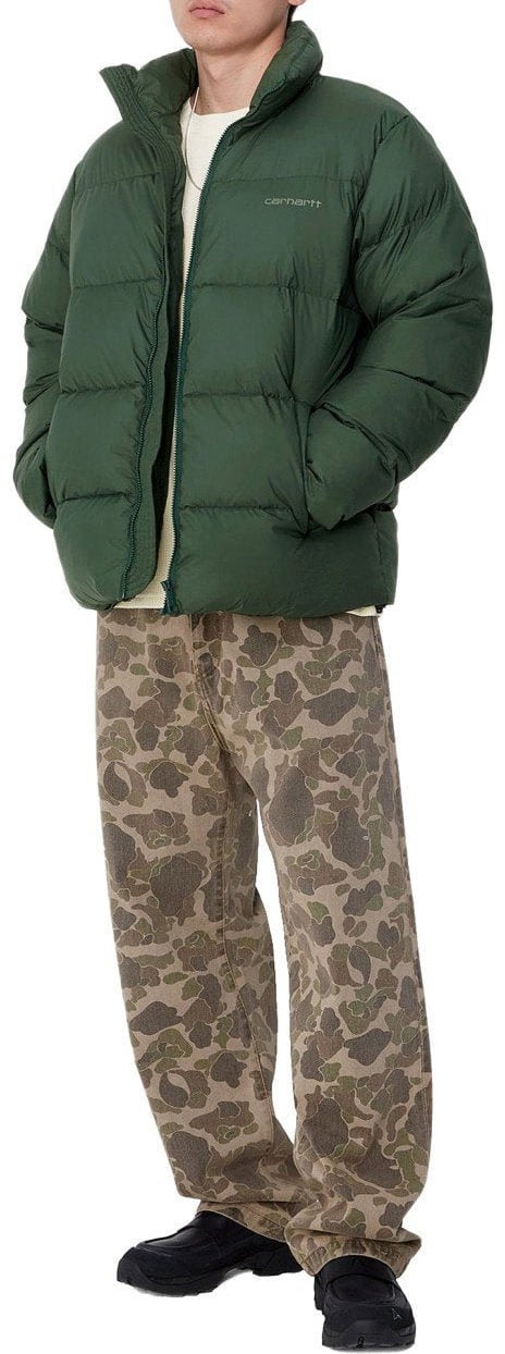 Carhartt CARHARTT WIP SPRINGFIELD SYCAMORE TREE PADDED JACKET Groen