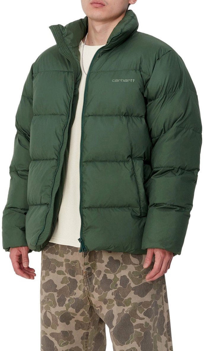 Carhartt CARHARTT WIP SPRINGFIELD SYCAMORE TREE PADDED JACKET Groen