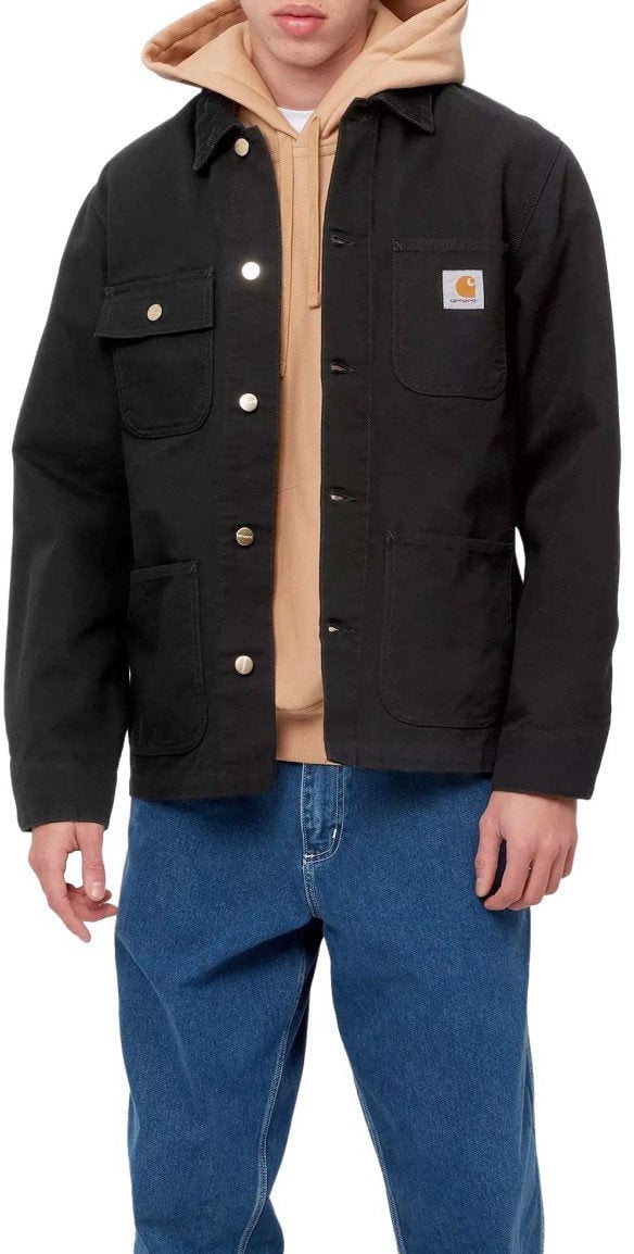 Carhartt CARHARTT WIP MICHIGAN JACKET Zwart