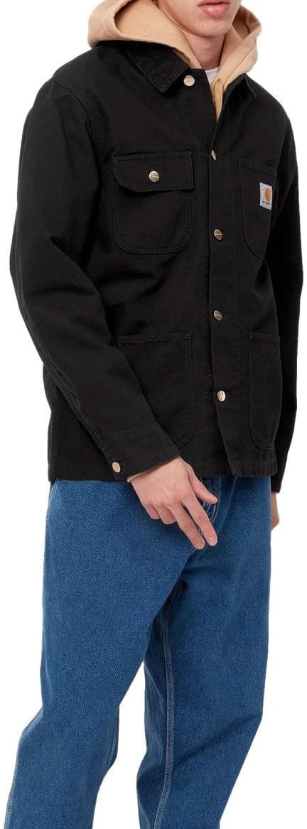 Carhartt CARHARTT WIP MICHIGAN JACKET Zwart